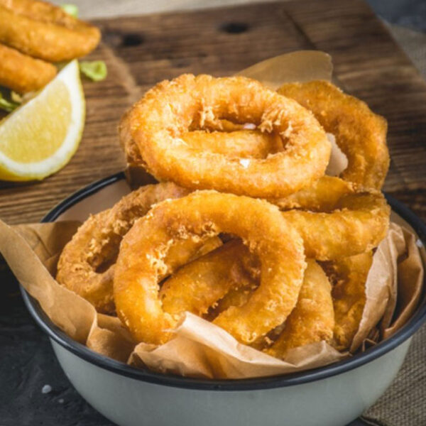 Calamares fritos veganos