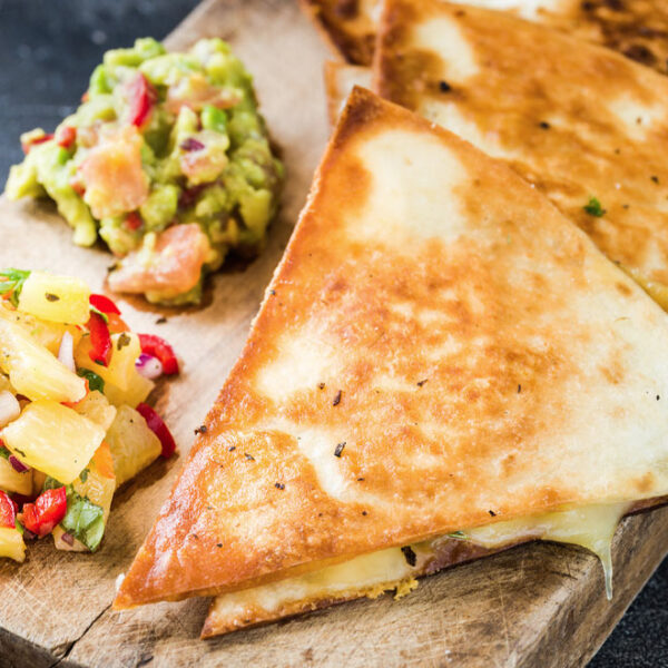 Quesadillas de guacamole